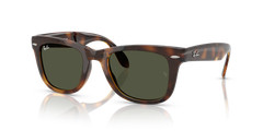 Ray-Ban Folding Wayfarer Classic Havana/Green 50 mm Sunglasses RB4105 710/31 50