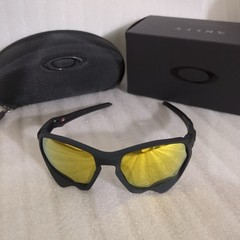 Oakley Plazma Sunglasses Prizm Gold Lens Polarized 009019 New
