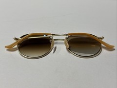 Sunglasses Ray-Ban RB3447 Brown lens Gold Frame Unisex