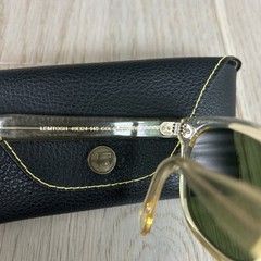 MOSCOT LEMTOSH Sunglasses Flesh Frame Dark Grey Lens 49-24-145