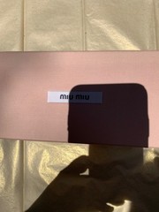 Miu Miu dusty rose/gold frame sunglasses, excellent condition, no scratches