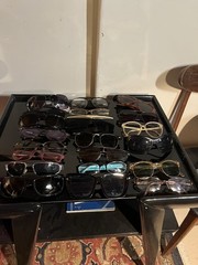 21 Pairs Designer, modern, vintage collection, lot sunglasses, eyeglasses.