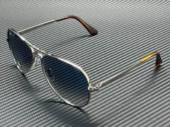 RAY BAN RB3925 003 3F Silver Gradient Blue Unisex 58 mm Sunglasses