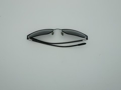 RAY BAN RB3686 186 K8 Black Grey Polarized Unisex 57-19-140 Sunglasses Chromance