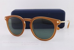 Brand New MYKITA Sunglasses LAHTI 881 C99-Brown/Glossy Gold/Polarized Green 50mm