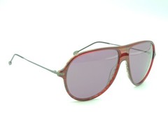 John Varvatos V778 Chianti Aviator Sunglasses