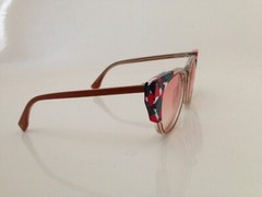Fendi FF 0074/S Sunglasses RCIN8 Transparent Crystal Multicoloured / Red.