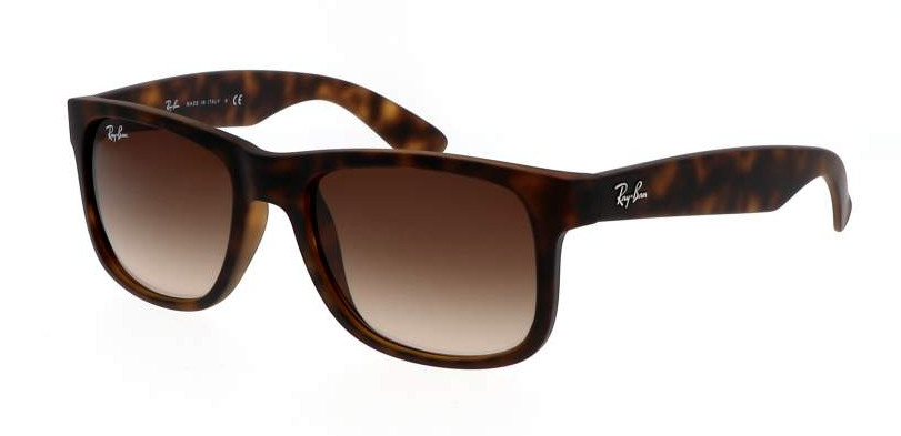 Ray-Ban Justin Classic Matte Havana Gradient Brown Lens RB4165 710/13 55