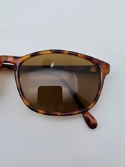 Levi’s I’s Bausch & Lomb B&L W1358 Havana Frame Brown B-15 Glass Lens Sunglasses