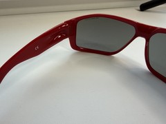 Nike EV0819-606 Reverse Sunglasses (One Size) Red Used , All In Photo