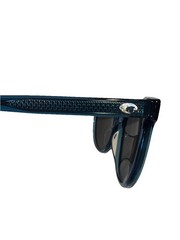 Costa ISLA Deep Teal Crystal POLARIZED Gray 580G GLASS Lens Sunglass ISA244