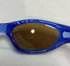 Vintage Dragon Alliance Rail Blue Made In USA Sunglasses Y2K 2000s Eyewear