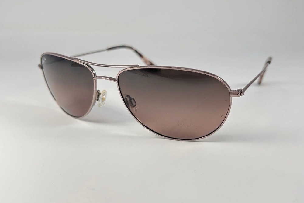 Maui Jim Sea House MJ772-16R Rose Gold Maui Rose Polarized Sunglasses