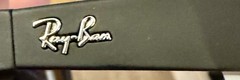 NWT Ray-Ban “Justin” RB4165 Matte Rubber Black Gradient Blue Mirror Polarized