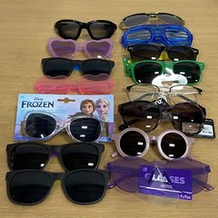 Assorted Bulk Sunglasses & Glasses Lot of 26 Children, Men & Women