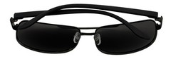 Timberland Sunglass Mens Shiny Gunmetal Rectangle , Mirror Lens TB7270. 8C