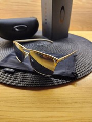 Oakley Holbrook TI Titanium Metal Silver Frame Prizm Polarized Silver Lens NEW