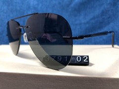 RB3791 Sunglasses Ray-Ban Gray lens Black Frame Unisex 002/87