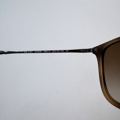 NEW Genuine Ray-Ban Chris Polarized RB4187 4187 Black Gradient Lens Size 54/18