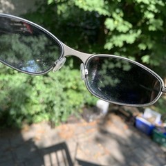 Vintage Oakley A Wire 2.0 Sunglasses Gunmetal Polarized