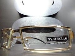 Classy Elegant Modern Contemporary Clear Lens Day Night SUN GLASSES Sleek Frame