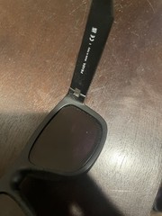 PRADA LINEA ROSSA PS 05YS 1AB09U Black Grey Gradient Men’s 58 mm Sunglasses