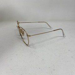 Ray-Ban ITALY ROUND RB3447 001 50-21 GOLD SUNGLASSES FRAME ONLY FG35