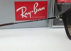 New RAY-BAN Sunglasses RB 4187 856/13 54-18 Rubber Havana w/ Brown Gradient lens