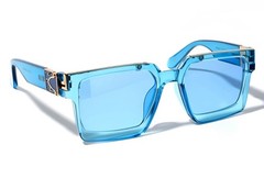 MEN OVERSIZED THICK SHADES SQUARE SUNGLASSES RETRO DESIGNER FASHION CLASSY 2023