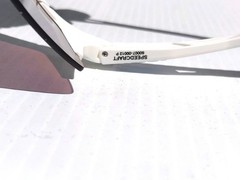 100% Percent SPEEDCRAFT Matte White HiPER Blue Mirror Lens Sunglass 60007-00012