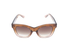Quay After Hours Brown Cat EyeSunglasses 51-23-150
