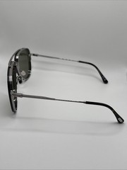 with tags Tom Ford FT1071 14N Leon Sunglasses Shiny Light Ruthenium 62 G1N