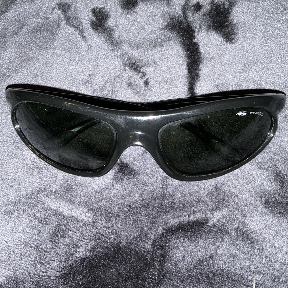 Bolle Black Sport Wrap Sunglasses