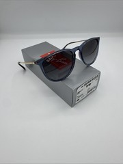 Ray-Ban Erika RB4171 Transparent Blue Frame/Grey Gradient Polarized Lenses
