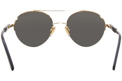 RetroSuperFuture Cooper O1C/R FW17 Sunglasses Black/Gold/Solid Grey 52mm