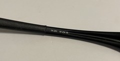 OAKLEY XX TWENTY Matte Black Frames 04-283 SUNGLASSES VINTAGE RARE “READ”