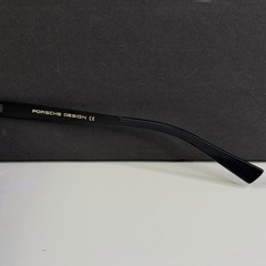 Porsche Design Gold Tone & Black Sport Sunglasses P8864 – 70mm – Smoke Gray Lens