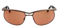 Vintage SERENGETI Magellan 6451 59mm Brown Sunglasses Italy