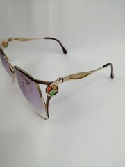 Yves Saint Laurent 31-5160 Gold Lens Purple Sunglasses