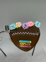 sunglasses floral heart a269-72b