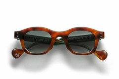 Jean Philippe Joly Positive Attitude 378 Honey Havana Dark Green Sunglasses