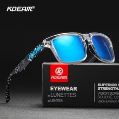 KDEAM Polarized Sports Sunglasses for Men/Women Cycling Fishing Driving Glasses
