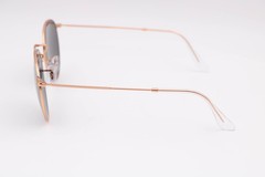 Ray-Ban Round Metal Gold Small Scratches on Lens Sunglasses rb3447 53-21-145