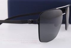 Brand New MYKITA Sunglasses BERNIE 363 Black/White/Polarized Grey 56mm