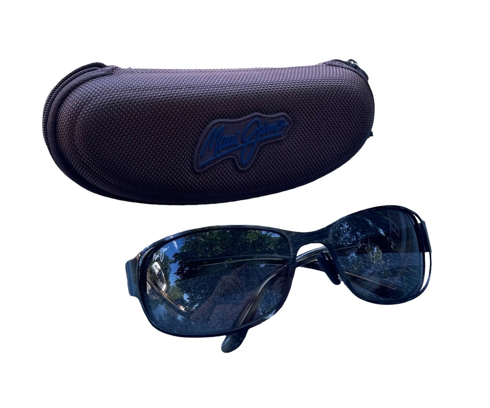 Maui Jim MJ244-0 Brown Horn Sunglasses Polarized