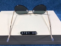 Ray-Ban RB3791 Round Metal Glod Frame Mirror Dark Grey Lenses Sunglasses 001/71