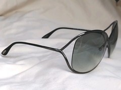 Tom Ford TF130 Miranda Womens Metal Sunglass 08B Shiny Gunmetal 68-10 Italy