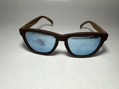Goodr Sunglasses Bad And Bamboozy Floral Wood Grain Print FRAMES ONLY
