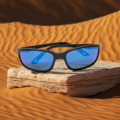 Costa Del Mar Brine II Sunglasses Black 580 Blue Polarized Glass Lens NEW