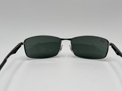 Ray Ban RB3498 004/71 Gunmetal/Green G-15 Lens Sunglasses Italy READ DISCR